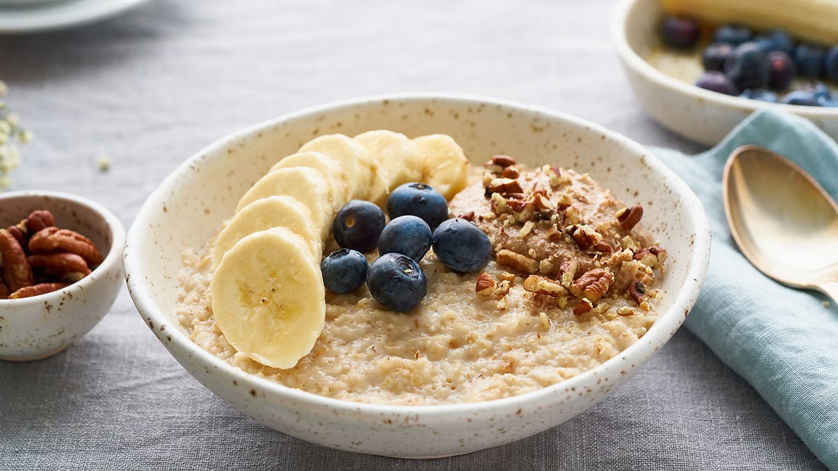 Oatmeal Buah Segar